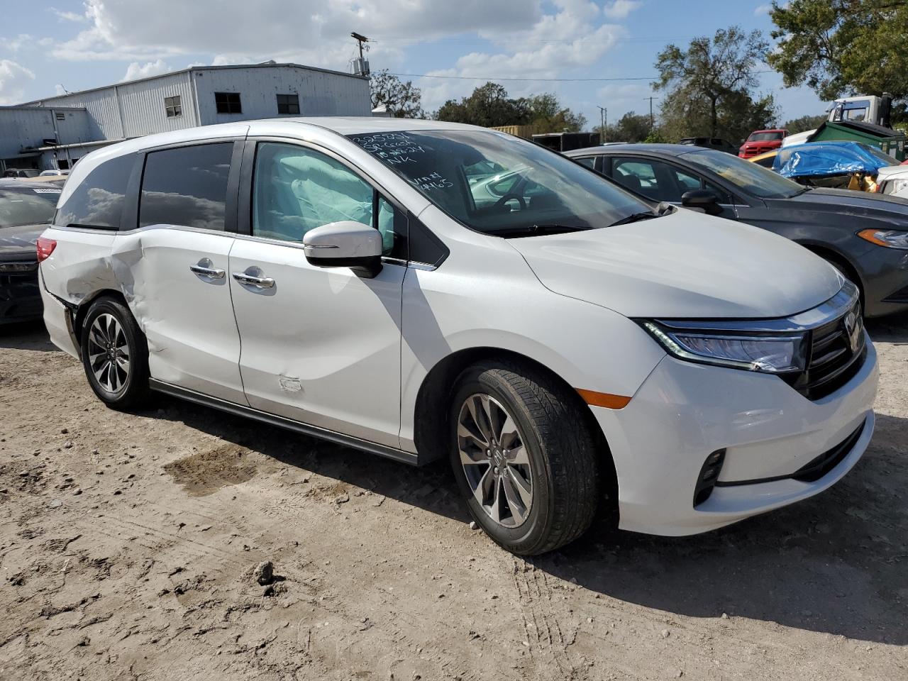 Lot #2986717137 2022 HONDA ODYSSEY EX