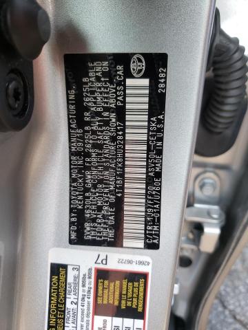 2017 TOYOTA CAMRY LE - 4T1BF1FK8HU328417