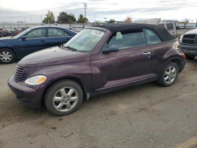 CHRYSLER PT CRUISER 2005 purple converti gas 3C3EY55E25T604454 photo #1