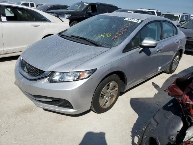 VIN 19XFB2F59FE076528 2015 Honda Civic, LX no.1