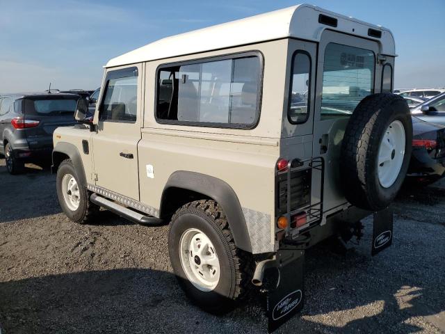 LAND ROVER DEFENDER 1987 beige   SALLDVAB8AA292973 photo #3