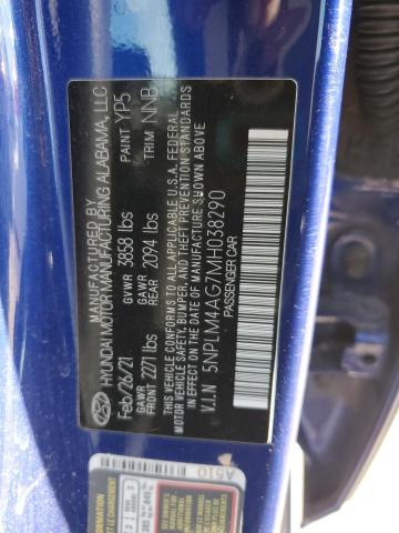2021 HYUNDAI ELANTRA SE - 5NPLM4AG7MH038290