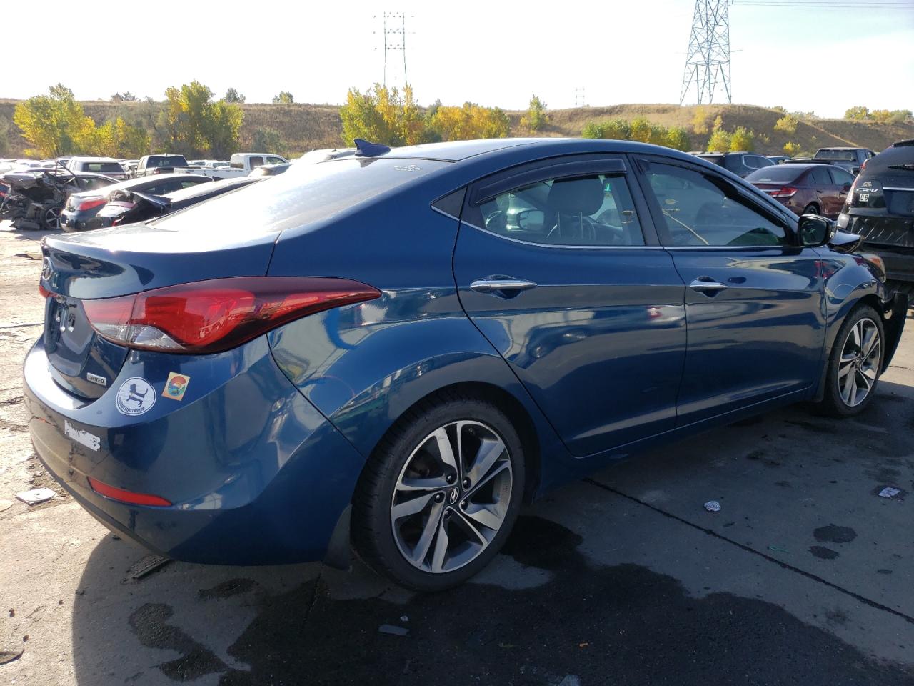 Lot #2989488574 2015 HYUNDAI ELANTRA SE