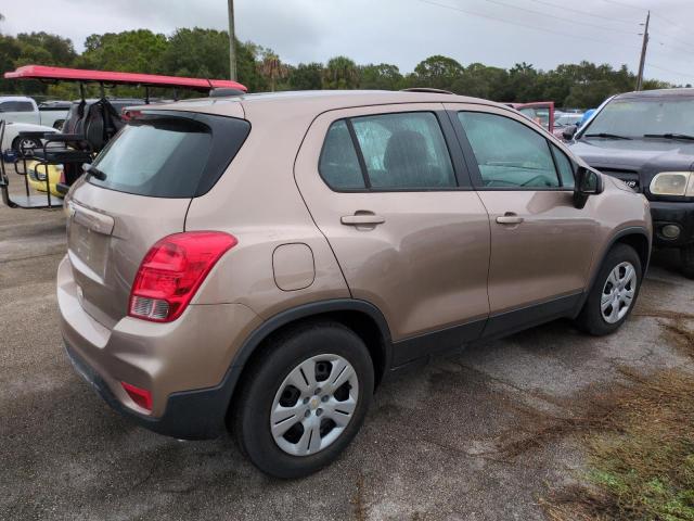 CHEVROLET TRAX LS 2018 tan  gas 3GNCJKSB9JL410747 photo #4