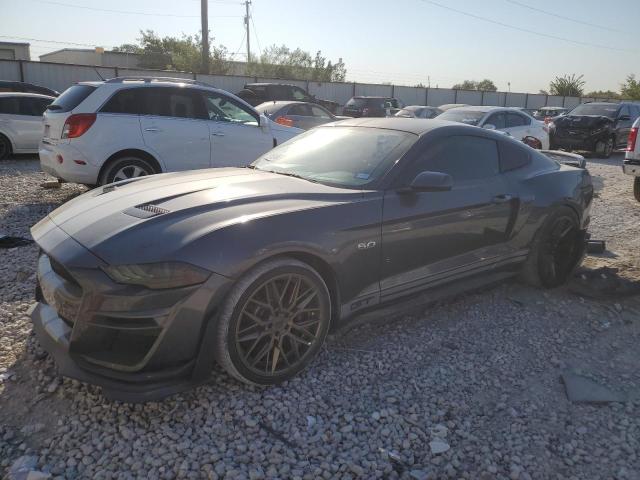 FORD MUSTANG GT 2019 gray  gas 1FA6P8CF8K5187813 photo #1