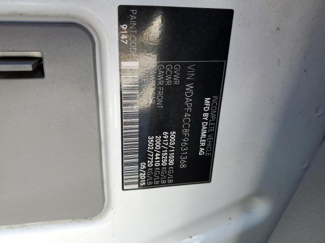 2015 MERCEDES-BENZ SPRINTER 3 WDAPF4CC8F9631368
