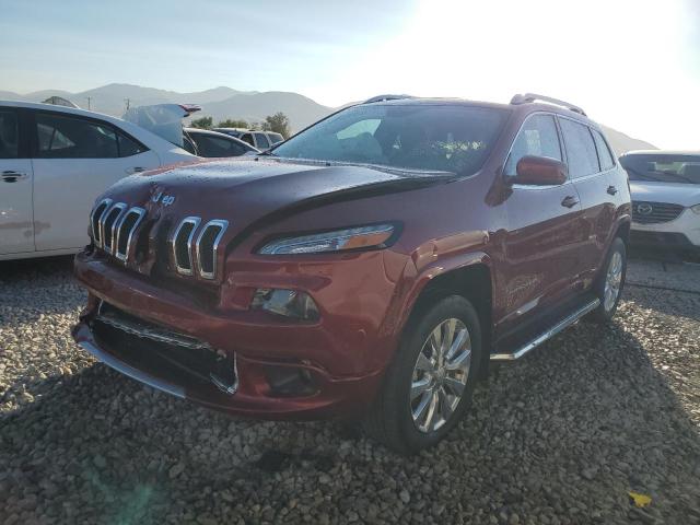 JEEP CHEROKEE O 2017 burgundy  flexible fuel 1C4PJMJS6HW622646 photo #1