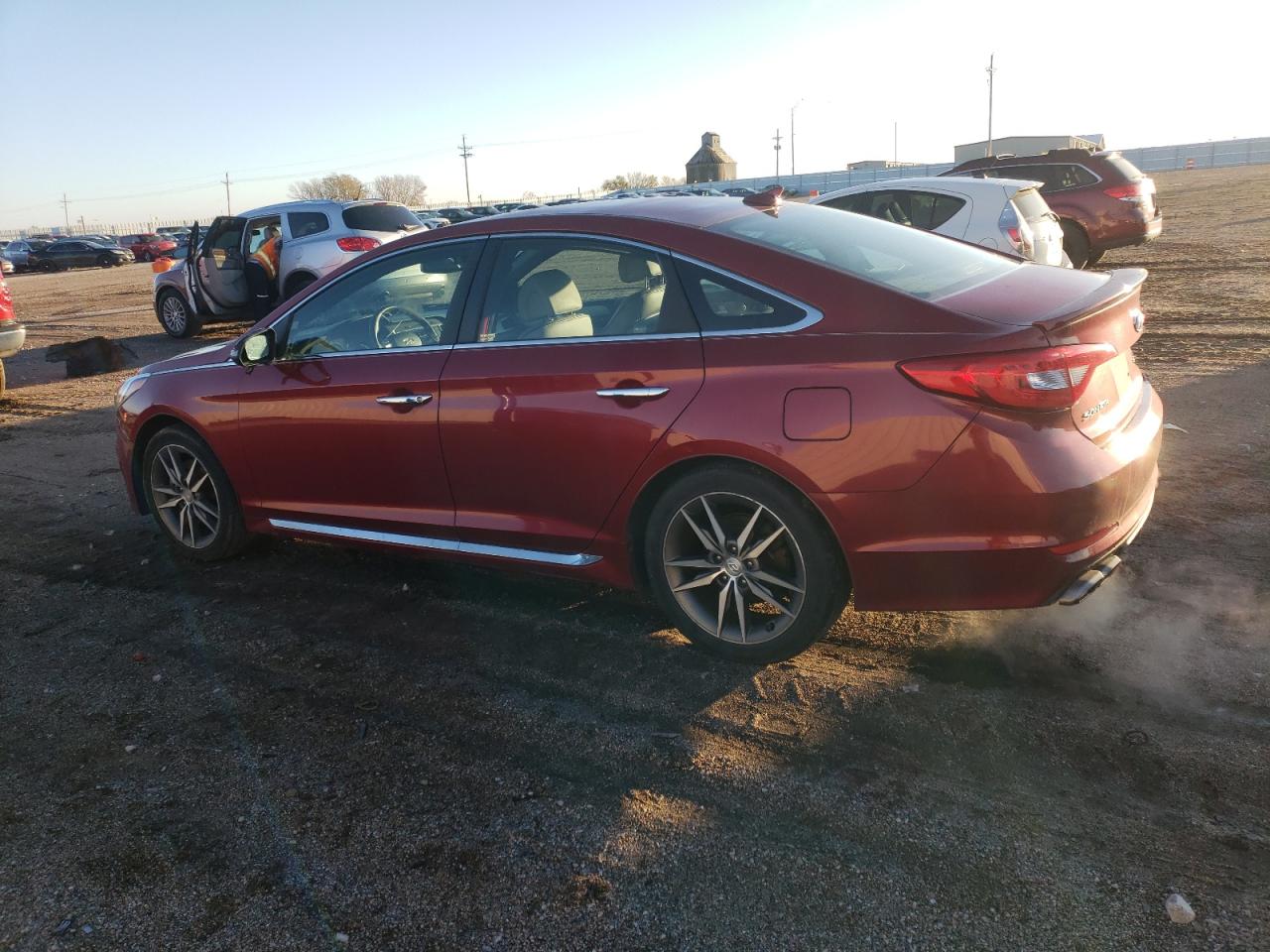 Lot #3030723088 2015 HYUNDAI SONATA SPO