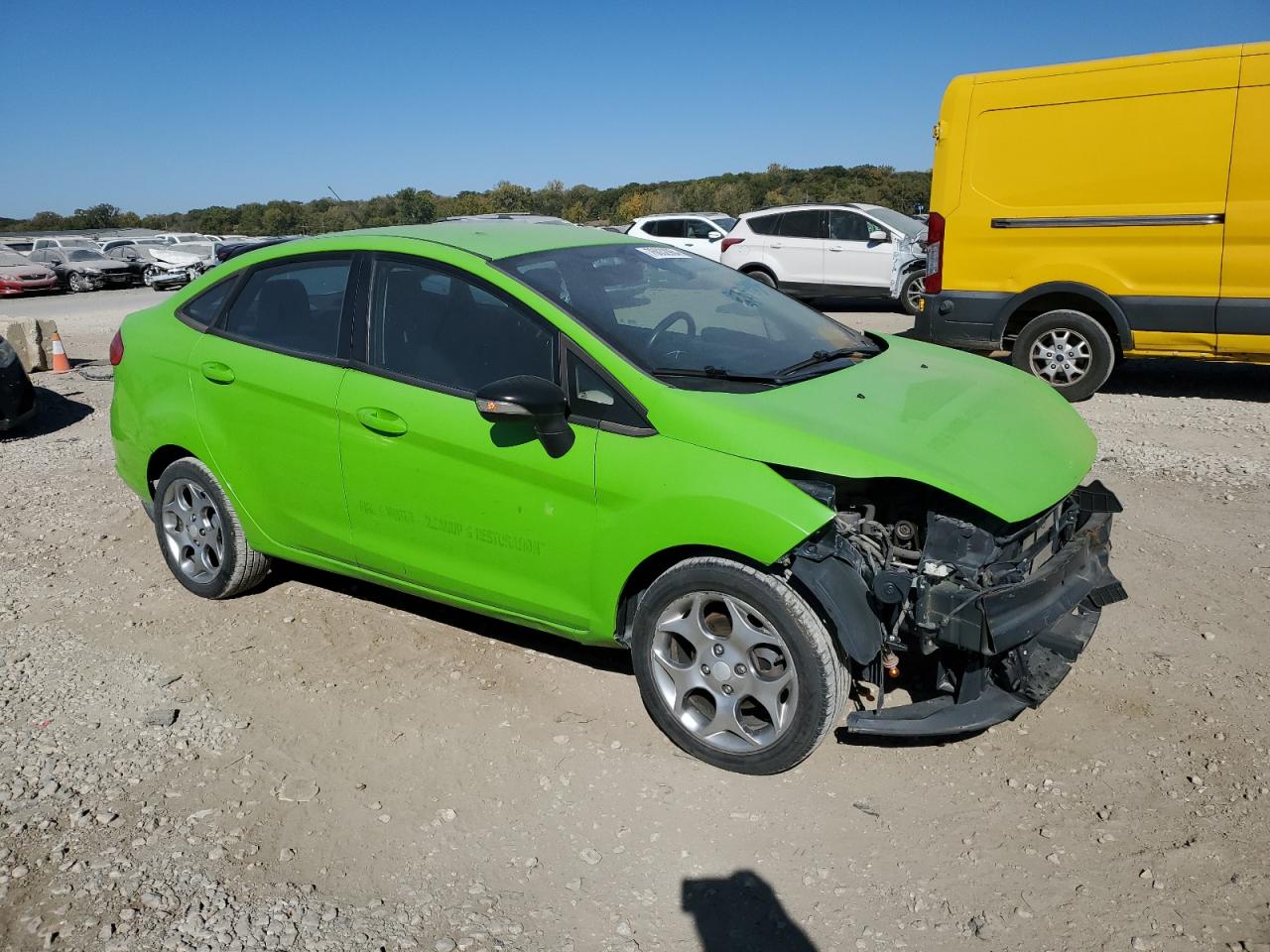 Lot #2910032842 2011 FORD FIESTA SEL