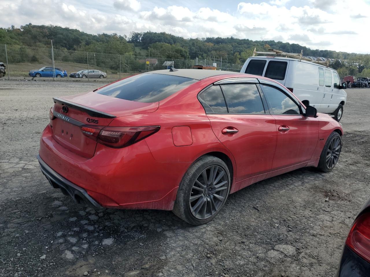 Lot #2886266661 2018 INFINITI Q50 RED SP