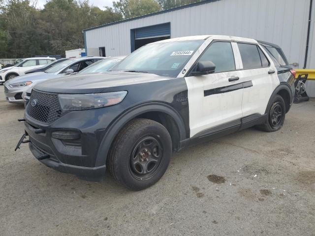 FORD EXPLORER P 2021 two tone  gas 1FM5K8AB6MGC34893 photo #1