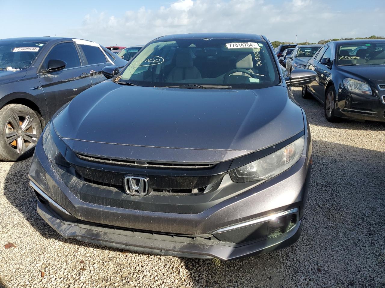 Lot #2942914283 2021 HONDA CIVIC LX