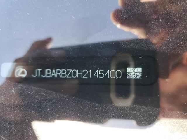 2017 LEXUS NX 200T BA - JTJBARBZ0H2145400