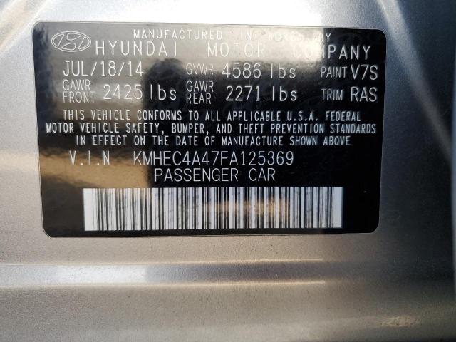 VIN KMHEC4A47FA125369 2015 HYUNDAI SONATA no.12