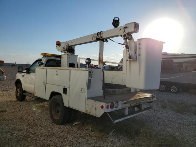 FORD F550 SUPER 2001 white chassis gas 1FDAF56S61EC60668 photo #4