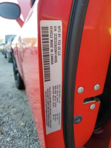 2022 DODGE CHALLENGER - 2C3CDZAG5NH148265