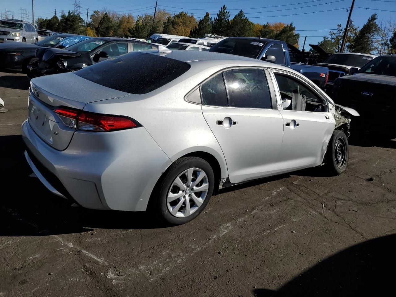 Lot #3021091188 2022 TOYOTA COROLLA LE