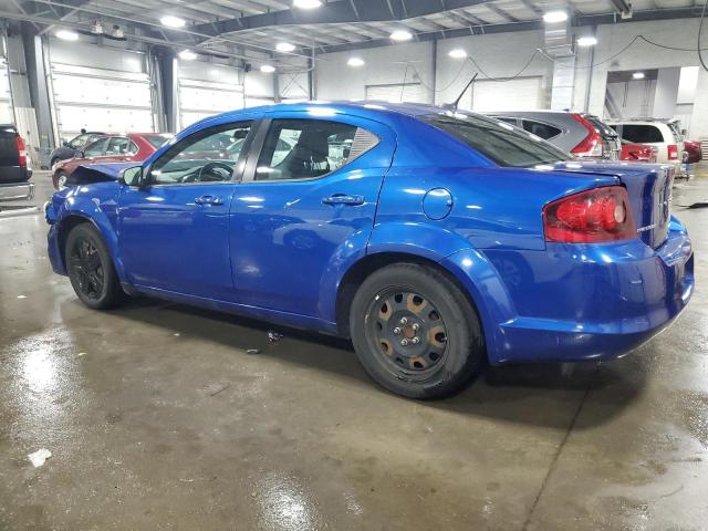 DODGE AVENGER SE 2014 blue  gas 1C3CDZAB9EN139497 photo #3