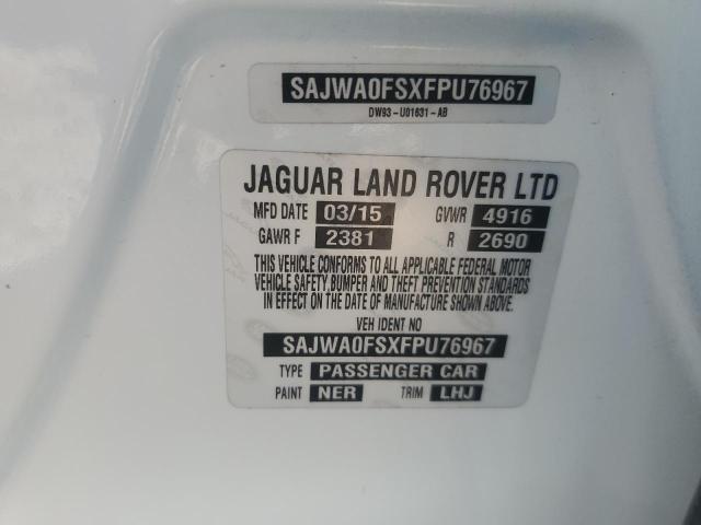 2015 JAGUAR XF 2.0T PR SAJWA0FSXFPU76967
