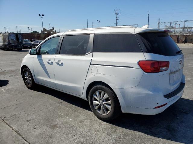 KIA SEDONA LX 2016 white  gas KNDMB5C19G6119590 photo #3