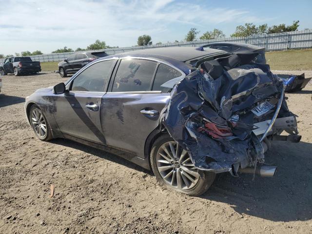 INFINITI Q50 LUXE 2022 blue  gas JN1EV7BP7NM310790 photo #3