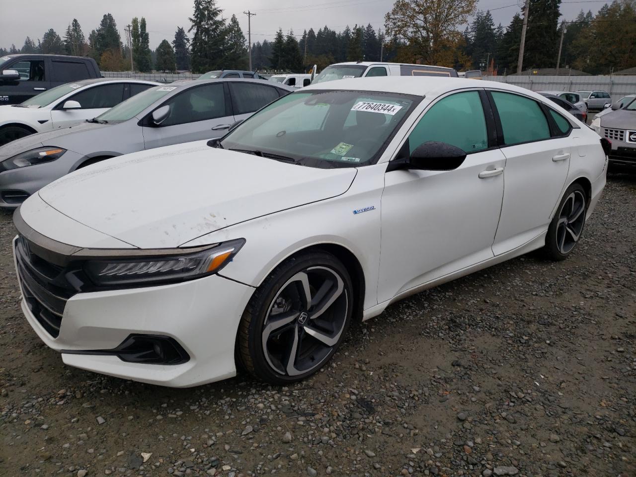 Lot #3034537895 2022 HONDA ACCORD HYB