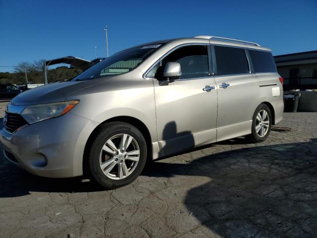 NISSAN QUEST S 2012 gold  gas JN8AE2KP6C9040583 photo #1