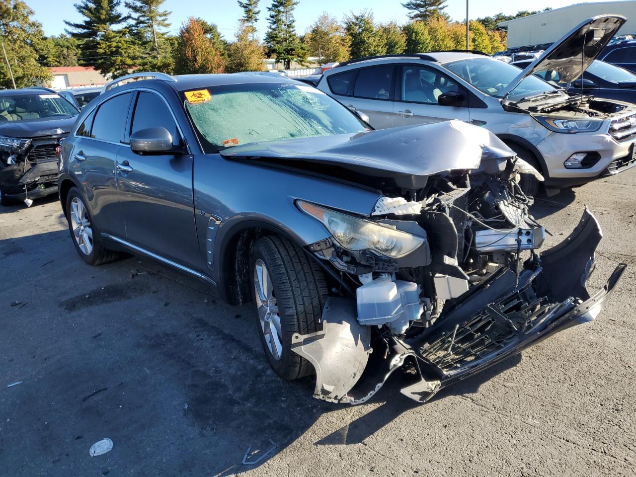 Lot #2935607091 2015 INFINITI QX70