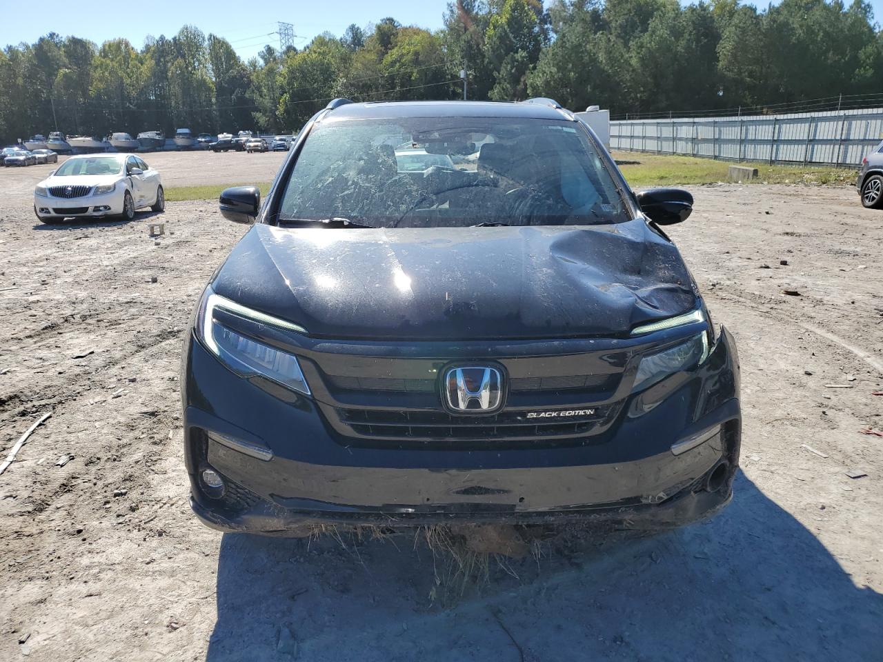 Lot #2979401638 2021 HONDA PILOT BLAC