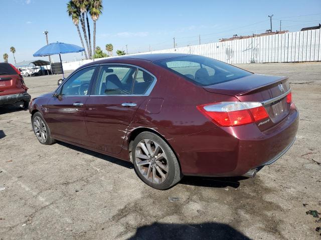 HONDA ACCORD SPO 2014 maroon  gas 1HGCR2F57EA297787 photo #3