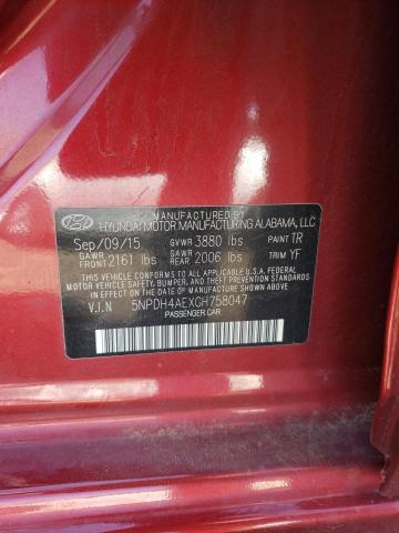 2016 HYUNDAI ELANTRA SE - 5NPDH4AEXGH758047
