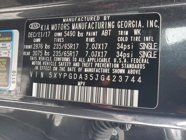 2018 KIA SORENTO LX - 5XYPGDA35JG423744