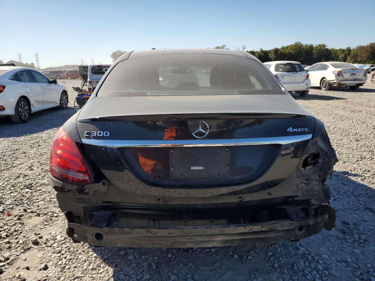 Lot #2960076111 2017 MERCEDES-BENZ C 300 4MAT