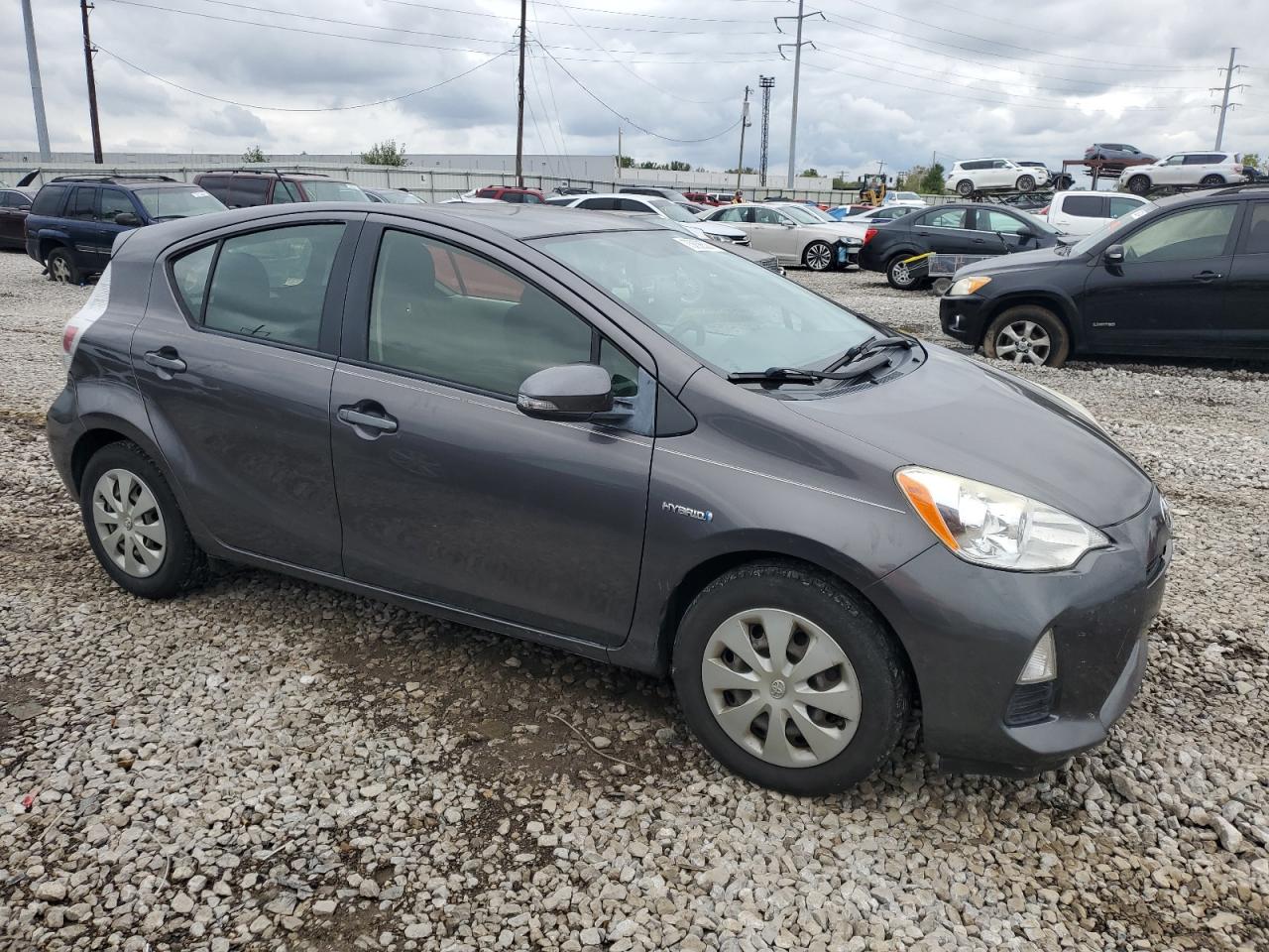 Lot #2976534591 2014 TOYOTA PRIUS C