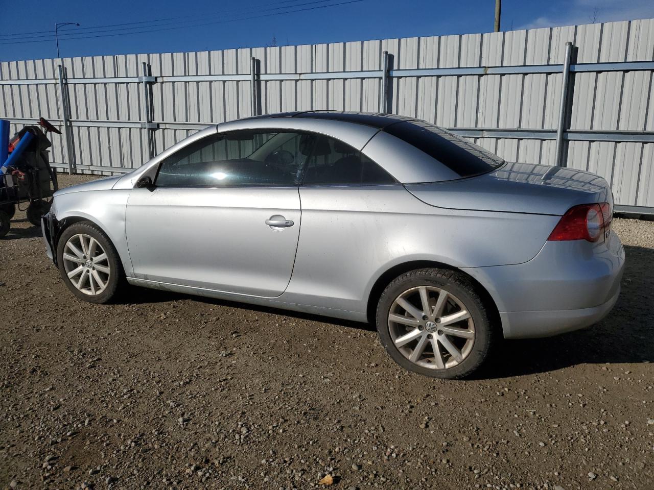 VOLKSWAGEN EOS 2.0T 2007 silver converti gas WVWBA71FX7V000103 photo #3