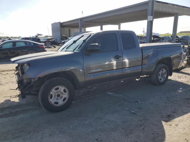 TOYOTA TACOMA ACC 2012 gray club cab gas 5TFTX4CN0CX018646 photo #1