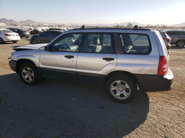 SUBARU FORESTER 2 2005 silver 4dr spor gas JF1SG63665H724927 photo #3