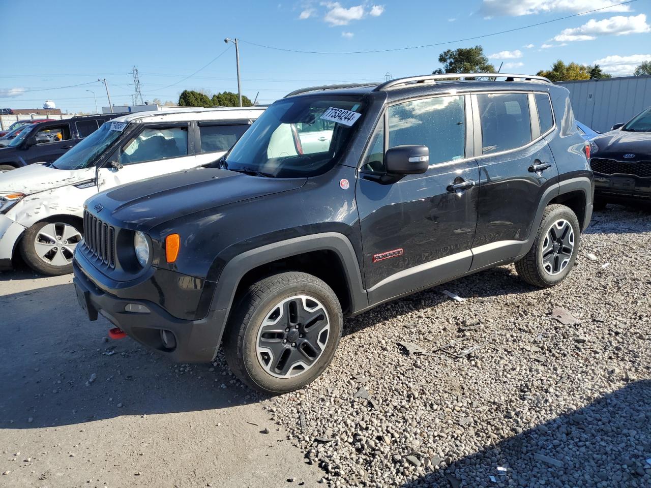 Lot #2991779222 2017 JEEP RENEGADE T