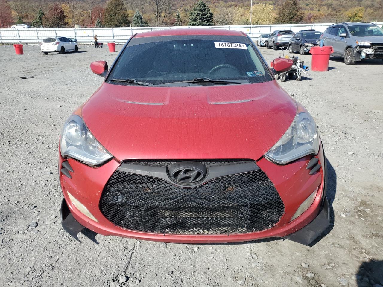 Lot #2942954300 2013 HYUNDAI VELOSTER