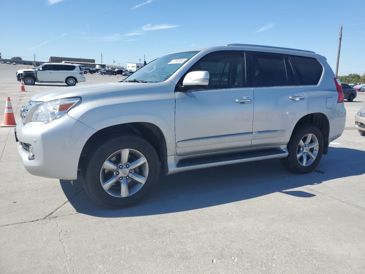 LEXUS GX 460 2012 silver  gas JTJBM7FX1C5037976 photo #1