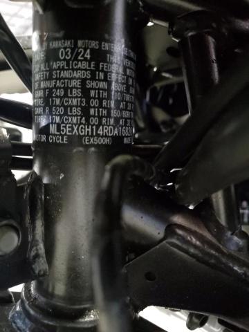 2024 KAWASAKI EX500 H - ML5EXGH14RDA16826