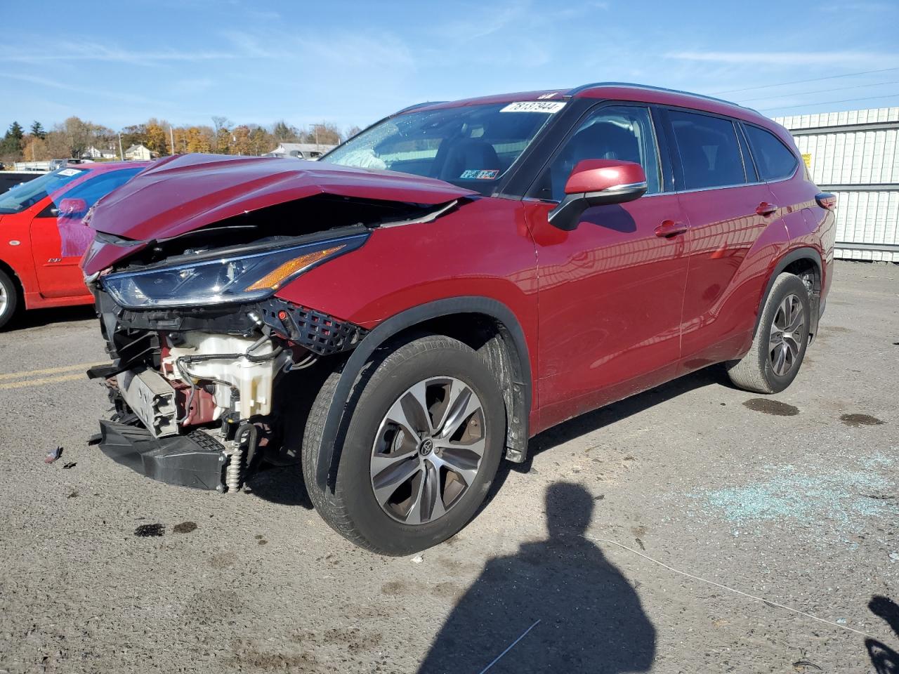 Lot #2986908854 2021 TOYOTA HIGHLANDER