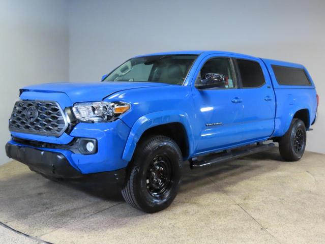 TOYOTA TACOMA DOU 2021 blue  Gasoline 3TMBZ5DN6MM029913 photo #3