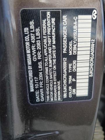 2018 INFINITI QX30 BASE - SJKCH5CR0JA055912