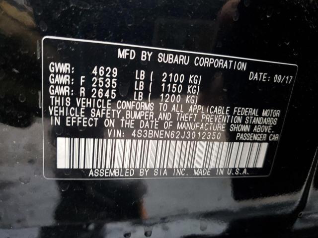 2018 SUBARU LEGACY 3.6 - 4S3BNEN62J3012350