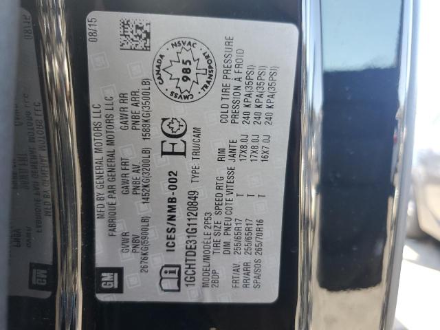 2016 CHEVROLET COLORADO Z - 1GCHTDE31G1120849