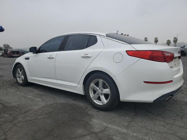 KIA OPTIMA LX 2015 white  gas KNAGM4A79F5598538 photo #3