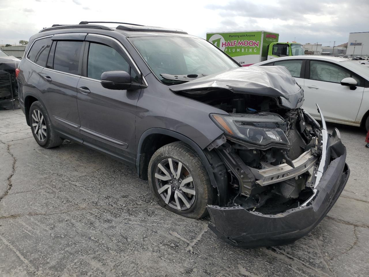 Lot #2979321631 2021 HONDA PILOT EXL