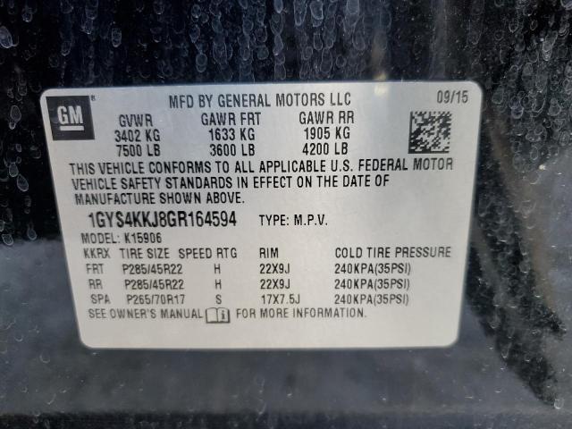 2016 CADILLAC ESCALADE E - 1GYS4KKJ8GR164594