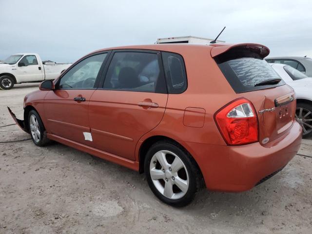 KIA SPECTRA5 5 2008 orange  gas KNAFE161085019340 photo #3